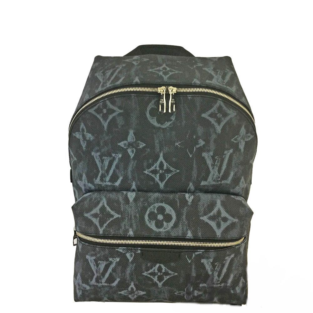 Louis Vuitton Discovery Backpack Monogram Pastel Noir Black Gray PM Shoulder Bag